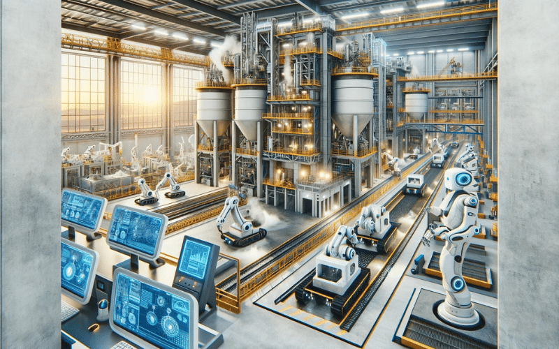 Çimento Endüstrisinde Robotik Uygulamalar
